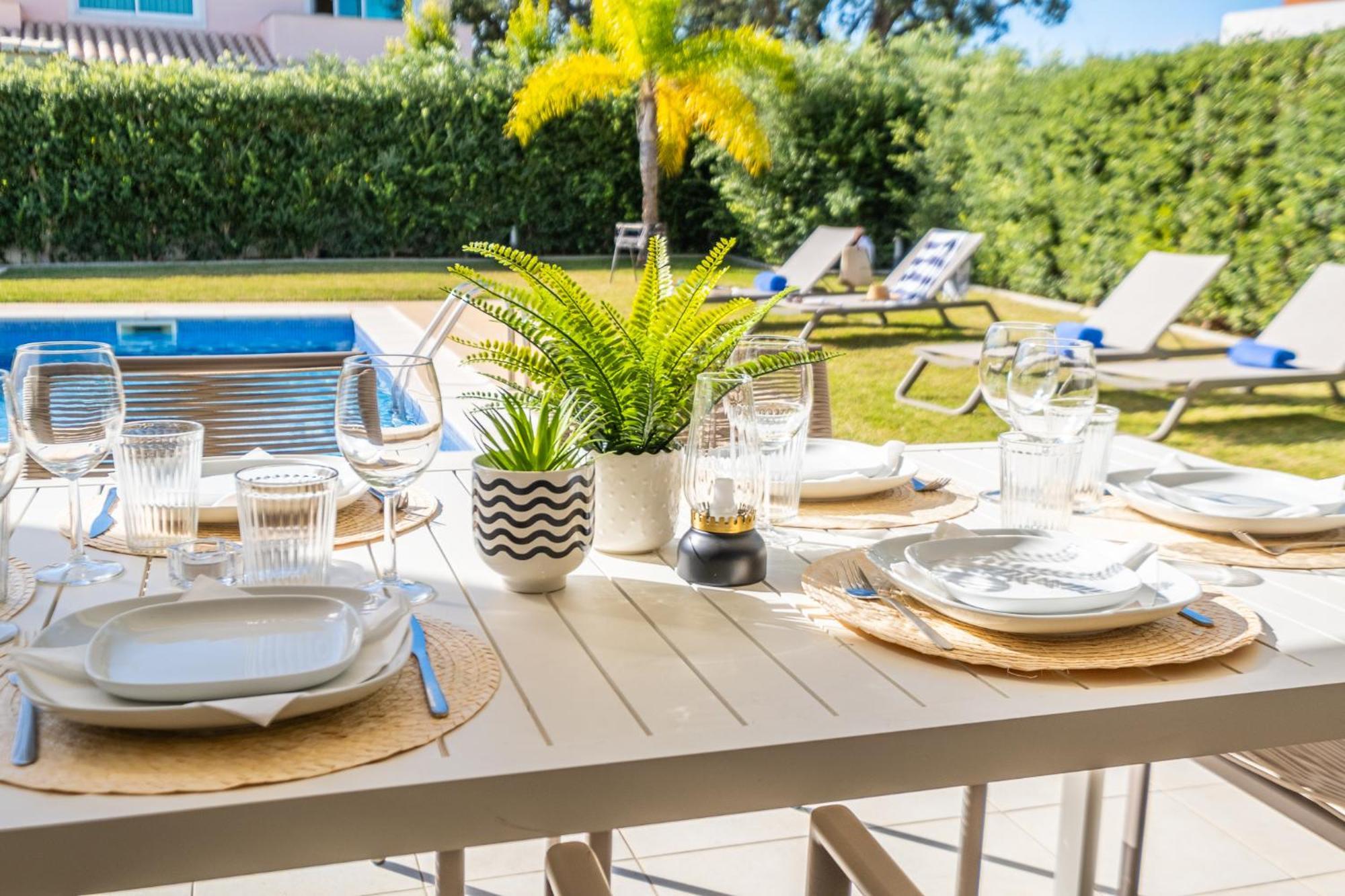 Villas Novochoro - Large Garden- Heatable Pool By Dreamvillasalbufeira Exteriér fotografie