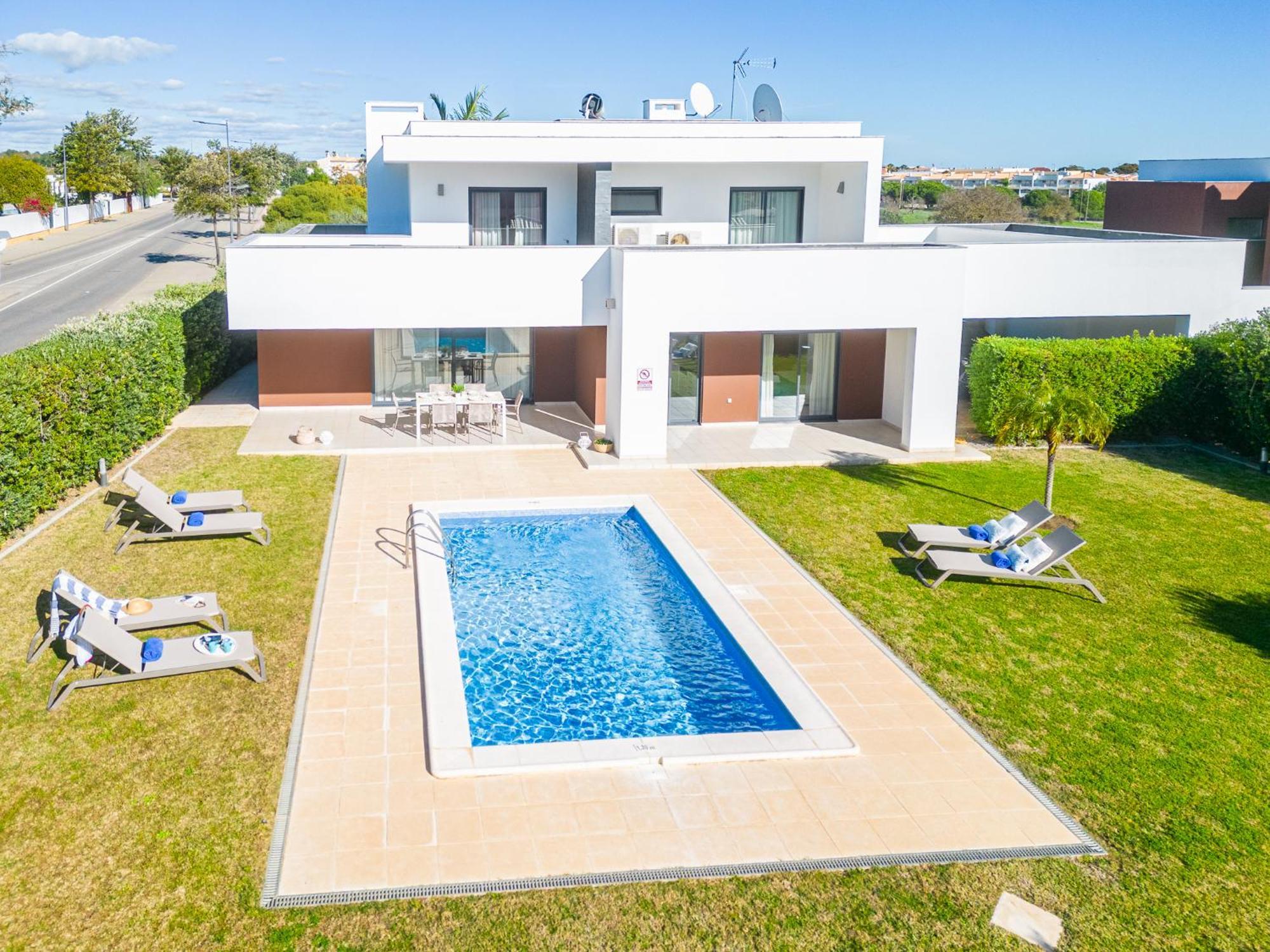Villas Novochoro - Large Garden- Heatable Pool By Dreamvillasalbufeira Exteriér fotografie