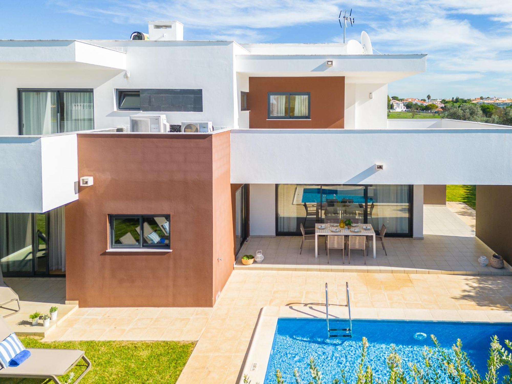 Villas Novochoro - Large Garden- Heatable Pool By Dreamvillasalbufeira Exteriér fotografie