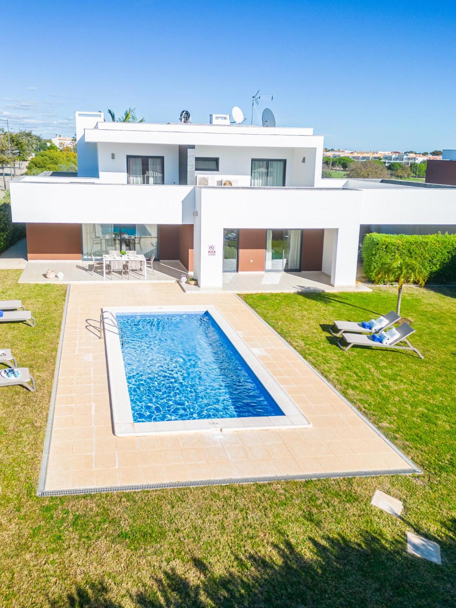 Villas Novochoro - Large Garden- Heatable Pool By Dreamvillasalbufeira Exteriér fotografie